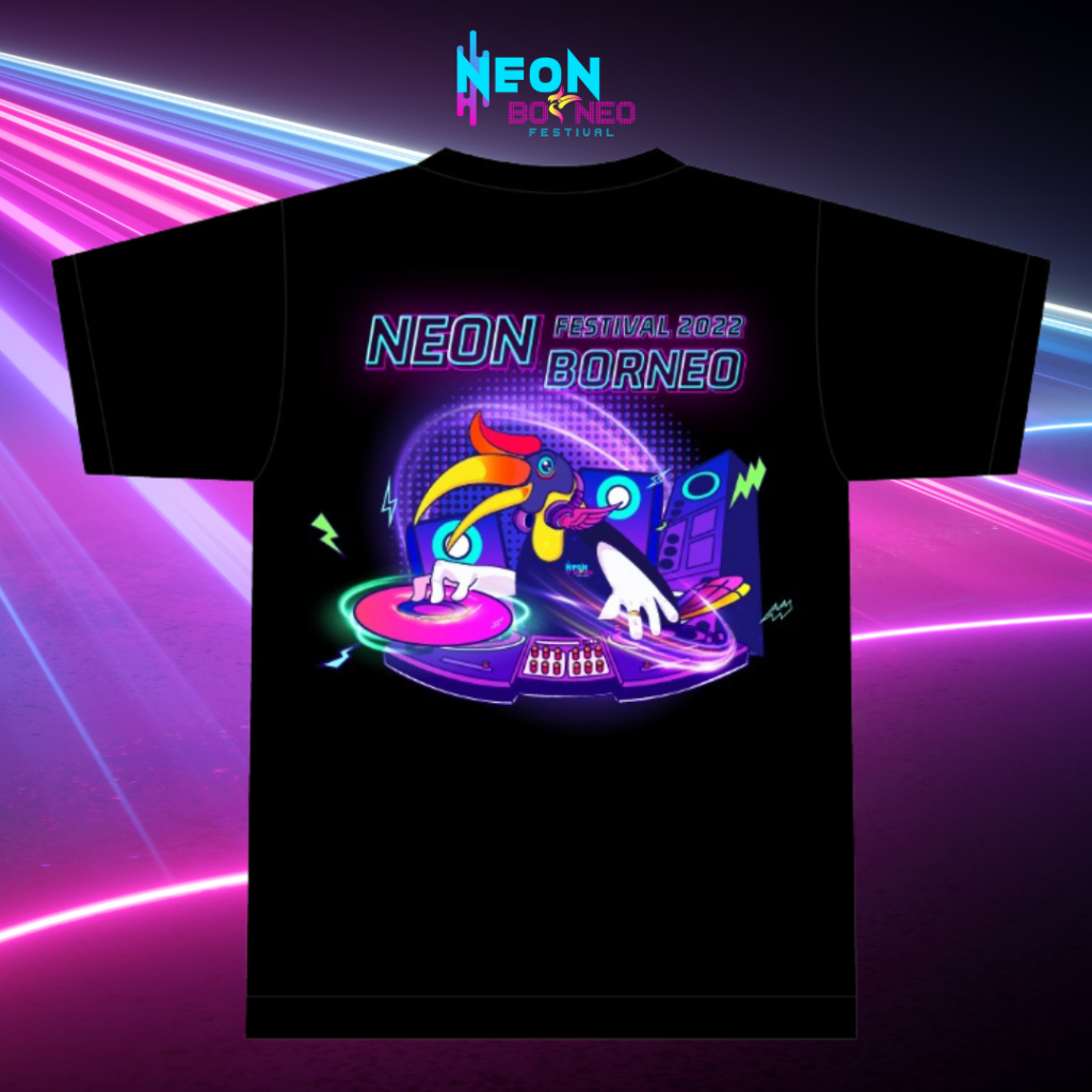 Neon Tshirt Back